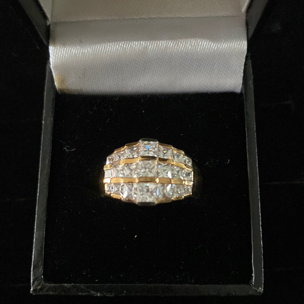 Vintage ring HC 925 Thailand  stamped size 8